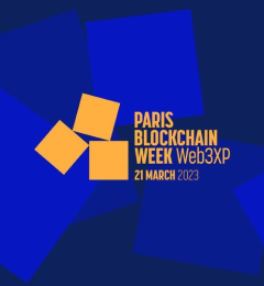 Logo for Paris Blockchain Week